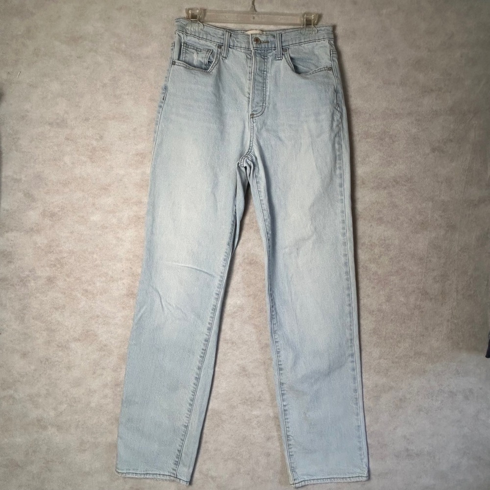 Universal Thread High Rise 90s Straight Light Wash Jeans Blue 6R